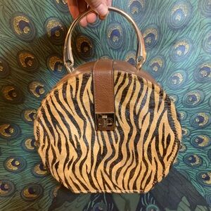 Dune London Animal Print Crossbody Bag